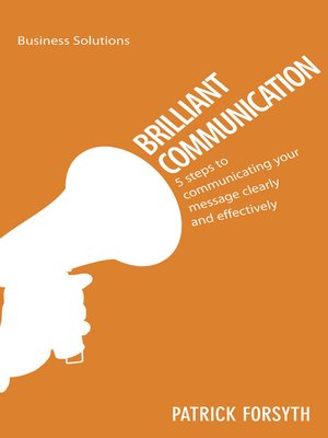 cover image of Brilliant Communication